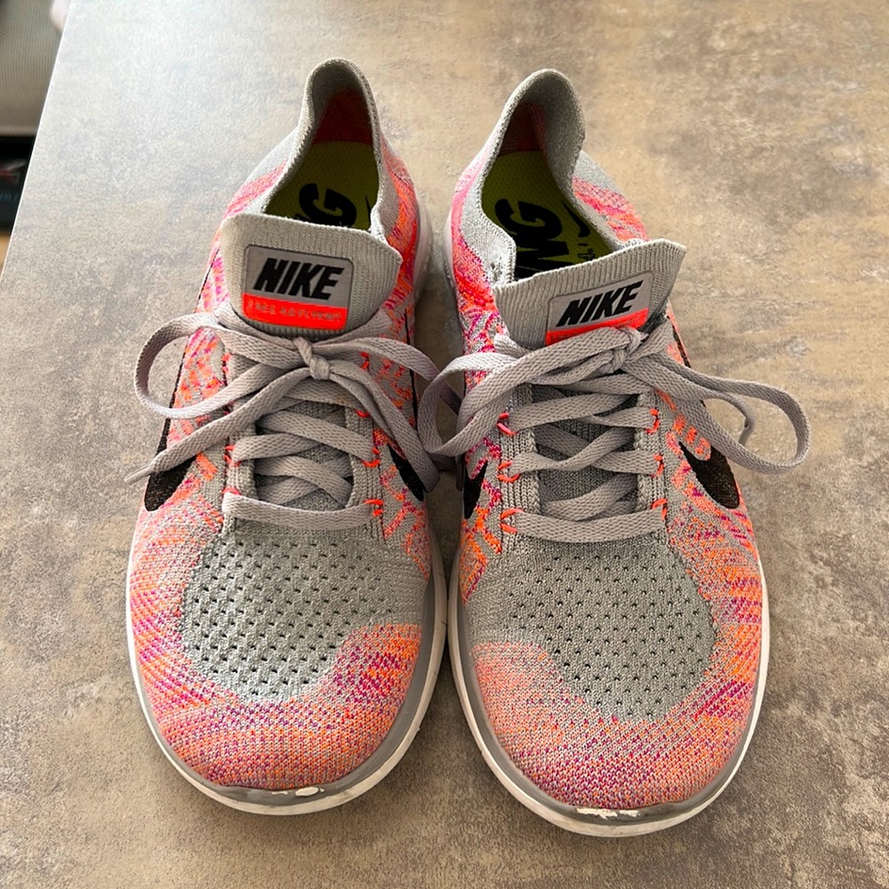 Nike free 4.0 flyknit running sneakers